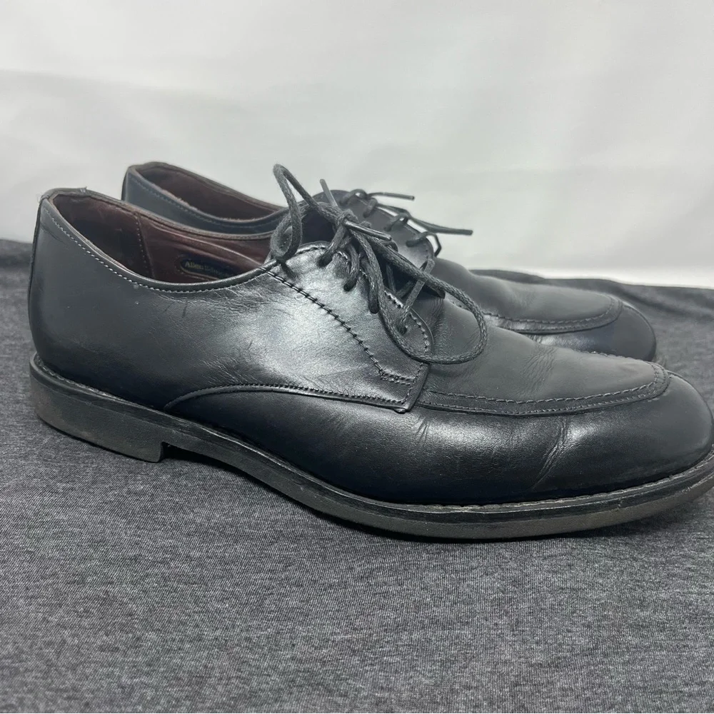 Allen Edmonds Road Warrior Ultralight Black Leather Lace Up Derby Shoes Sz 8.5‎